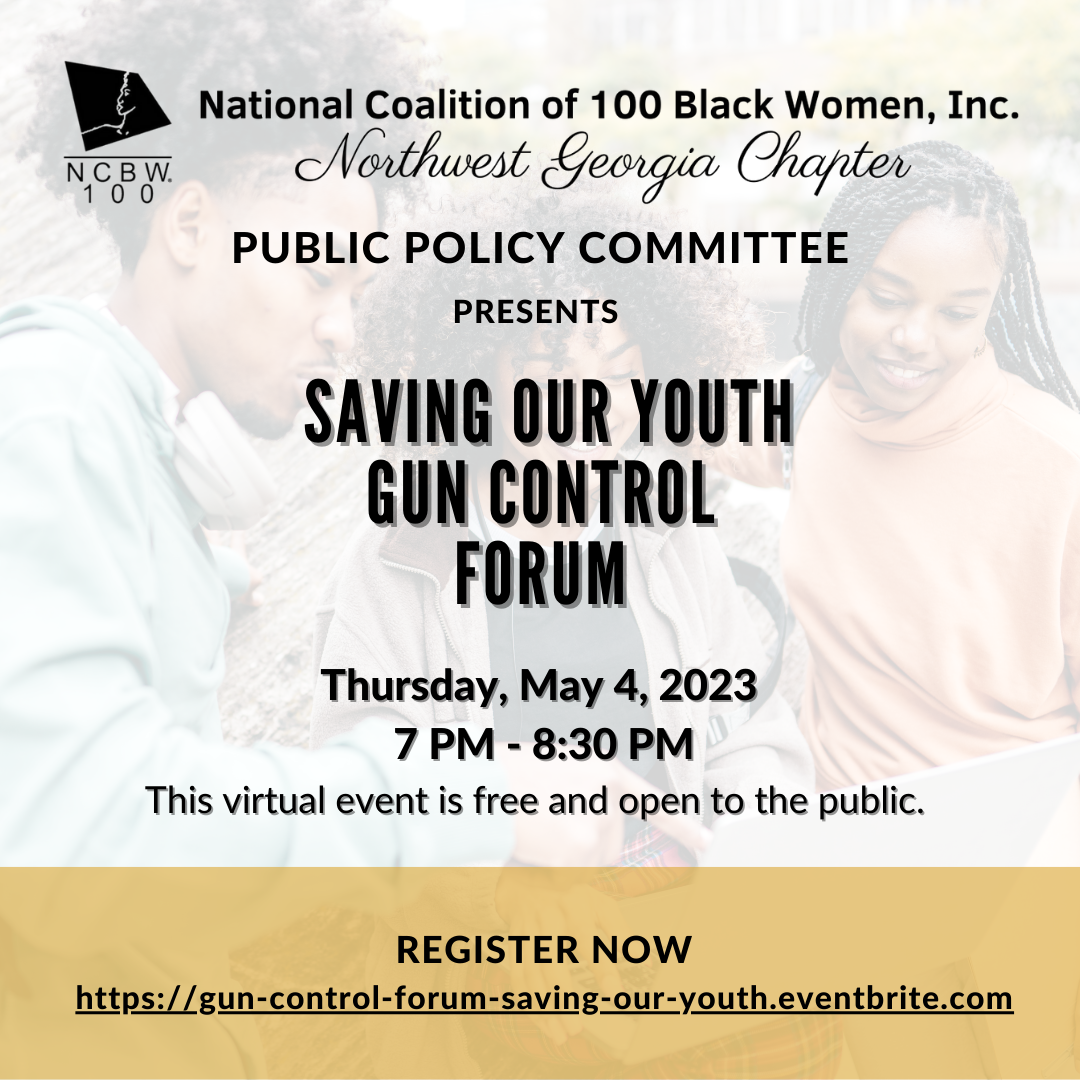 Saving Our Youth Gun Control Forum